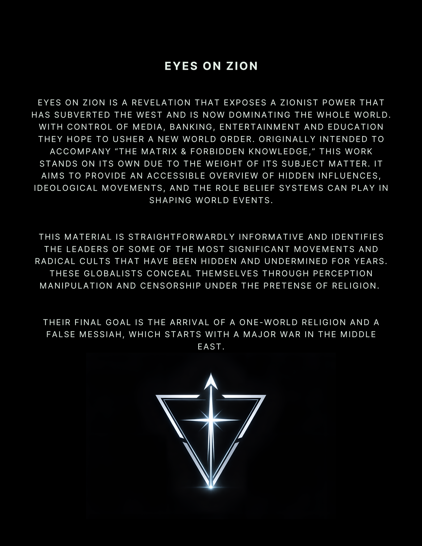 Eyes on Zion (PDF)